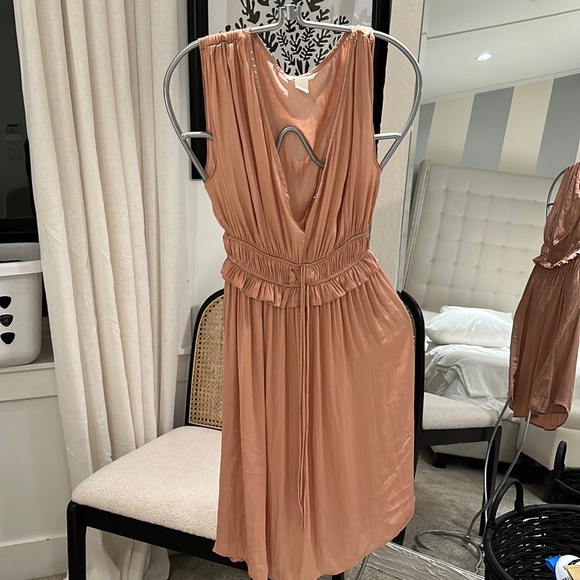 Silky blush midi dress size 6 - Picture 1 of 2